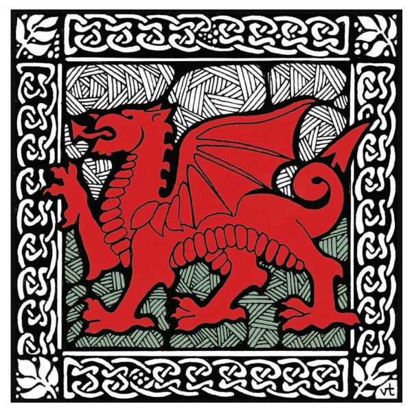 BAB126 Flag Dragon Blank