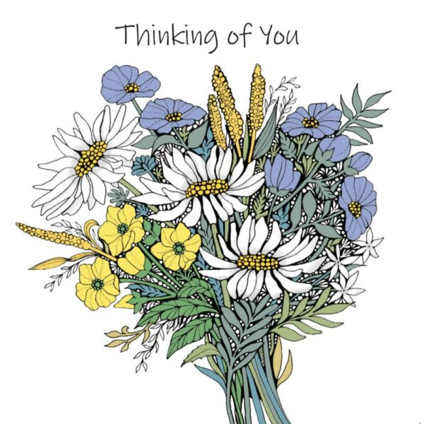 OAB225 Thinking of You Blue Bouquet
