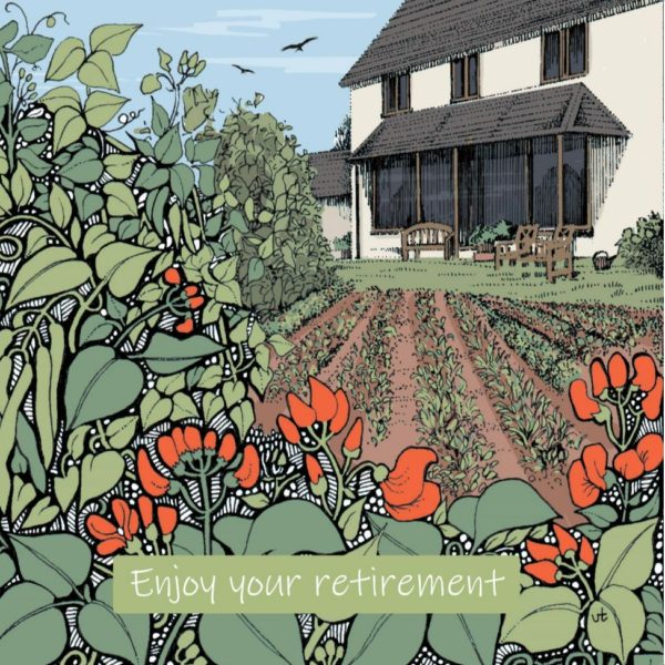 OAB233 Enjoy your Retirement Vegetable Patch