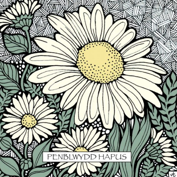 WOAB680 Penblwydd Hapus Large Daisy