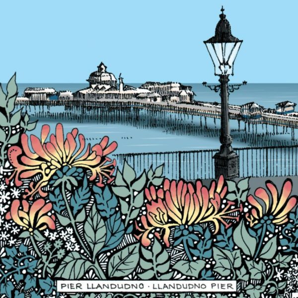 WOAB757 Llandudno Pier Milltir Sgwâr Square Mile