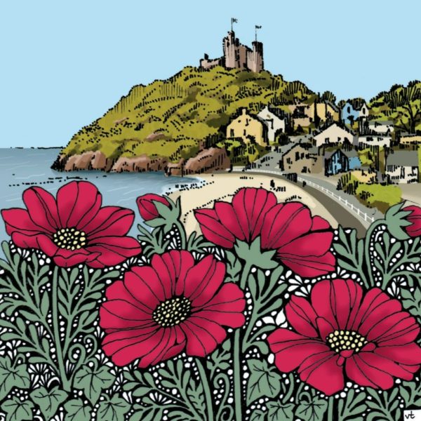 WOAB771 Criccieth Castle Reds (Milltir Sgwâr ~ Square Mile)