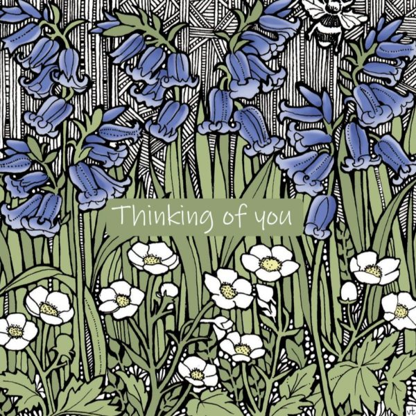 OAB296 Thinking of you Bluebells