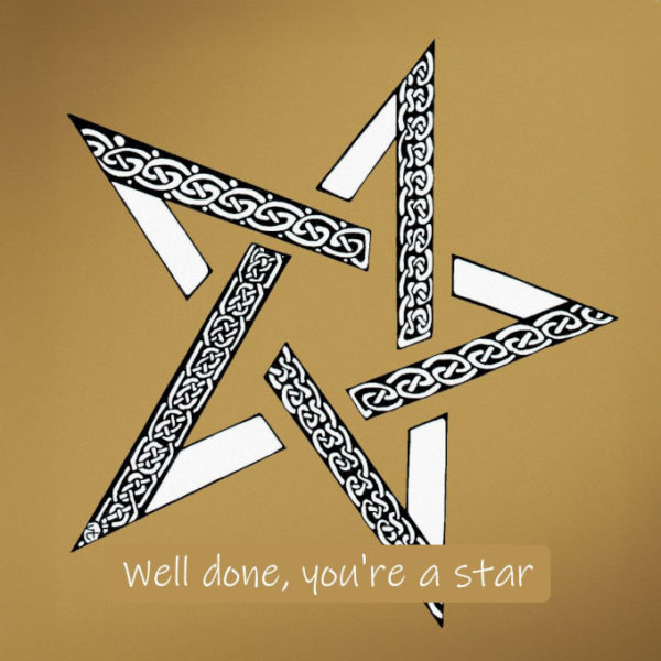 OAB300 Well done you're a star