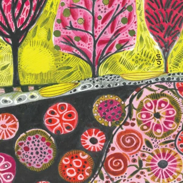 BAB230 Bandra Arts Sample of Summer Burst Blank