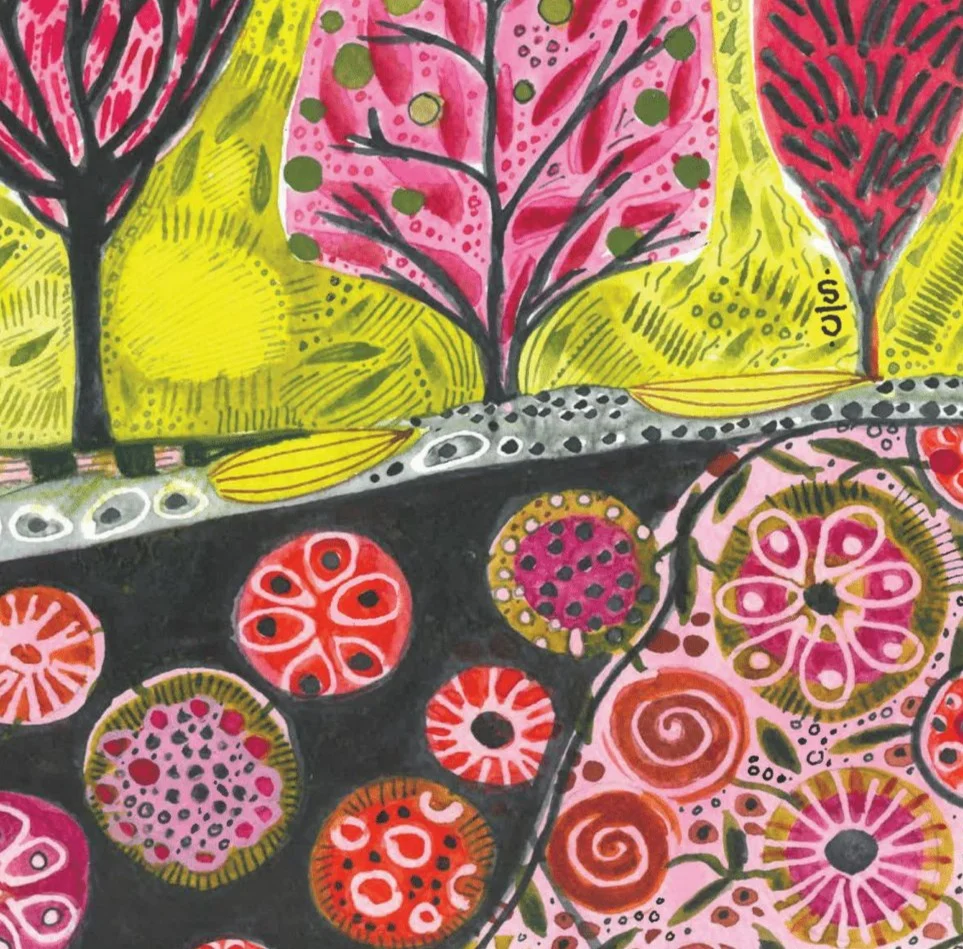 BAB230 Bandra Arts Sample of Summer Burst Blank