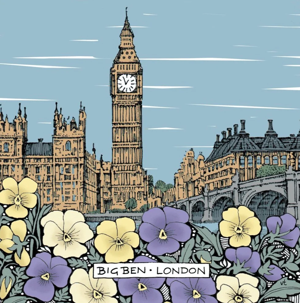 BAB234 Big Ben London Blank