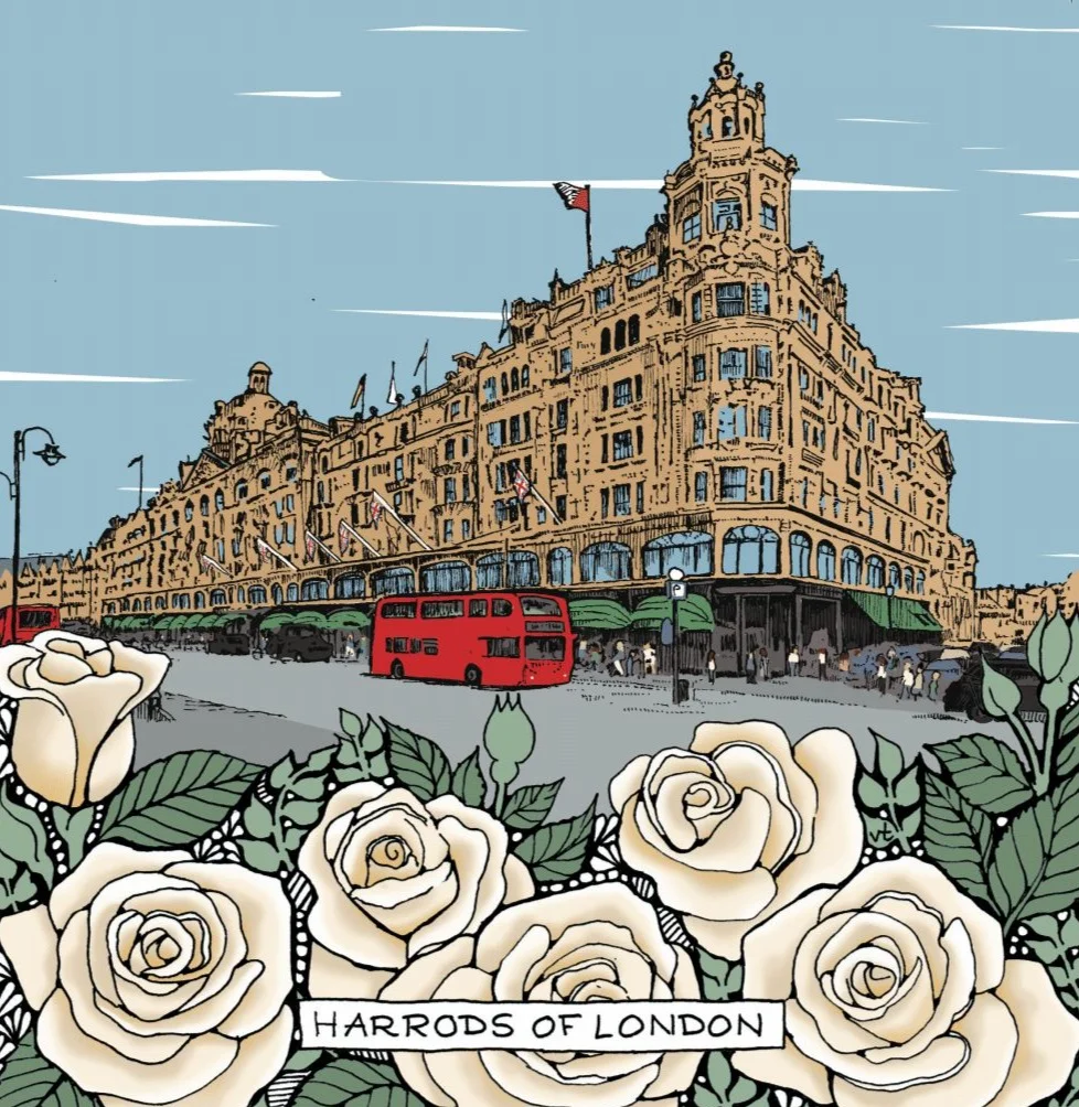 BAB235 Harrods of London Blank