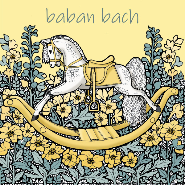 WOAB610 Baban Newydd Rocking Horse Lemon