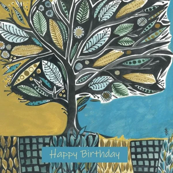 BAB224HB Happy Birthday Bandra Arts Mid March Blues