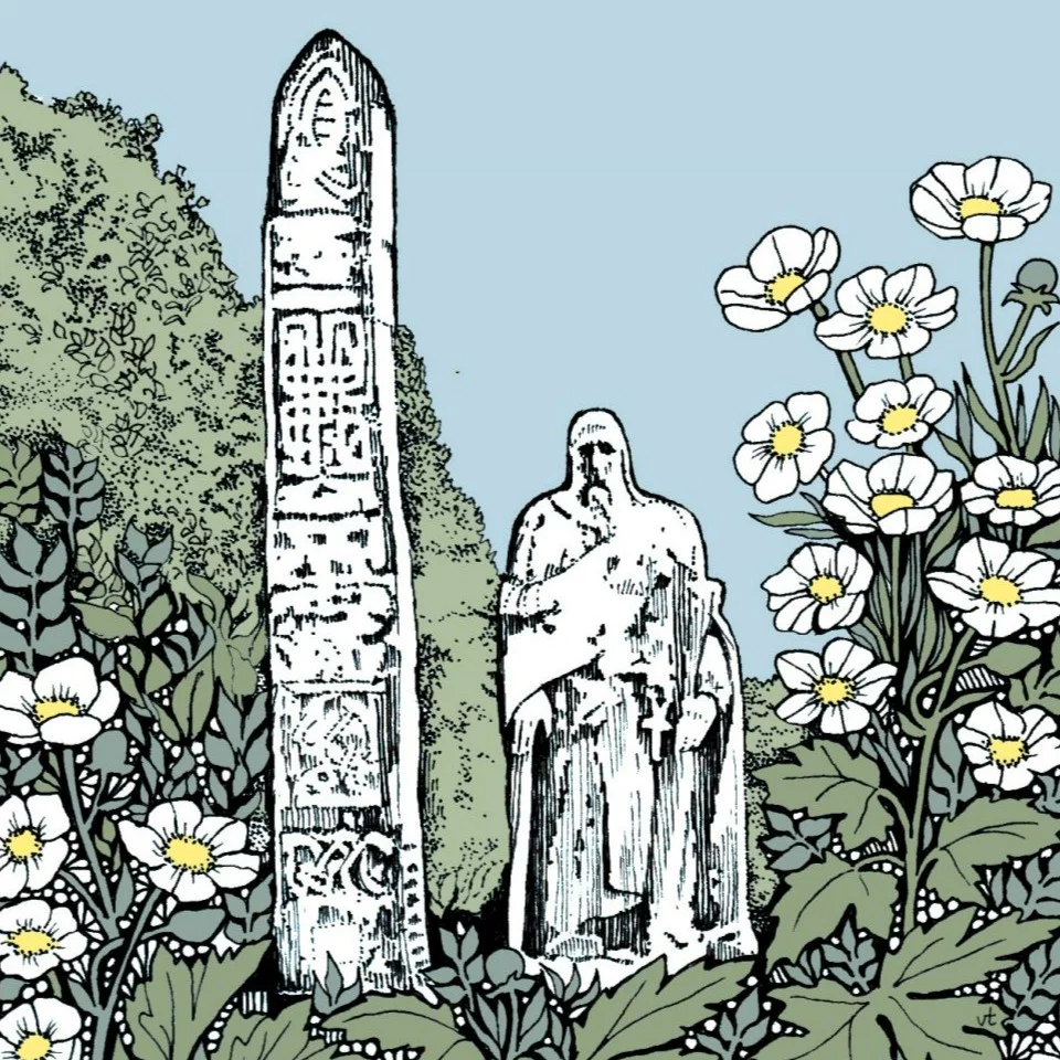 St Dogmaels Statue ~ WOAB890