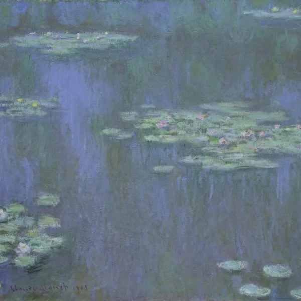 BAB281 National Museum of Wales Waterlilies, 1905