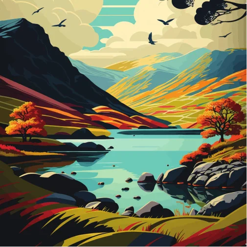 Great Locations Collection -  Inspired by Lake District - BAB284