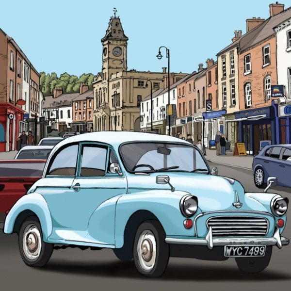 BAB304 Vintage Morris Minor