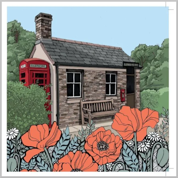 BAB306 St Fagans Blaenwaun Post Office